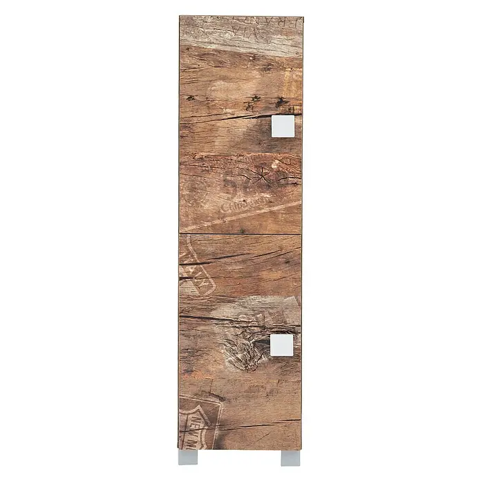 Schildmeyer Edia Highboard - 30 x 23 x 113 cm, Panamaeiche - Vorderansicht