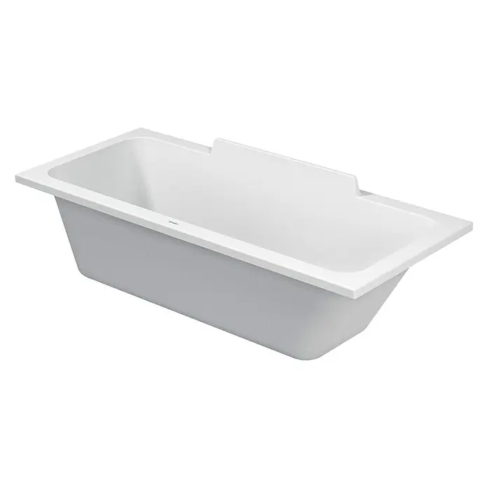 Duravit DuraStyle Badewanne - 170 x 70 cm, Rückenschräge Rechts, Sanitäracryl, Weiß
