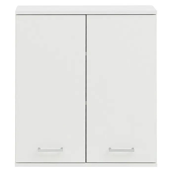 Schildmeyer Lorenz Oberschrank - 60 x 20 x 71 cm, Perlweiß - Vorderansicht