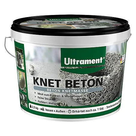 Ultrament  Beton-Knetmasse Knet Beton