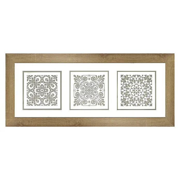 Cuadro Mosaico Riu - Estampados haya, An x Al: 140 x 60 cm