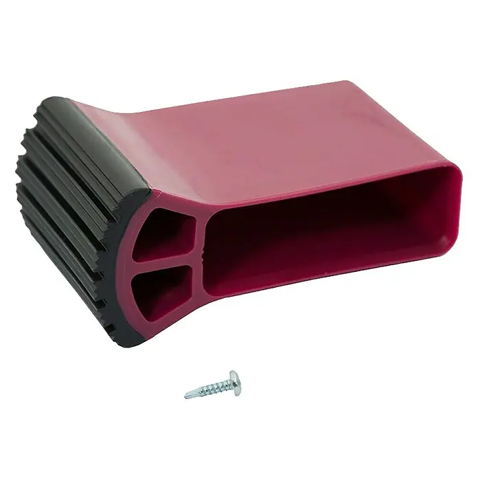 Krause Corda Traversenfußkappe - L x B: 61,5 x 20 mm, Passend für: Holmgröße 77 x 25 mm