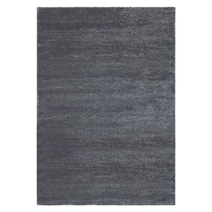 Kurzflorteppich Softtouch - Grau, 230 x 160 cm, 100 % Polypropylen (Flor)