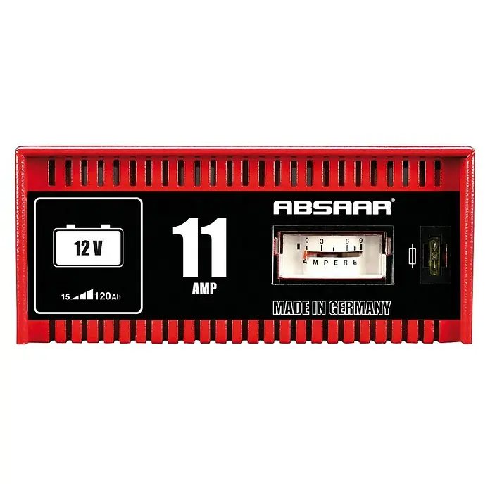 Absaar Batterie-Ladegerät - 220 V, Typ Autobatterie: Nass - Vorderansicht