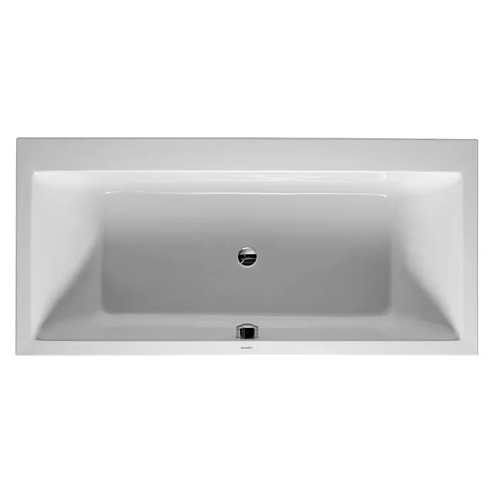 Duravit Vero Badewanne - 190 x 90 cm, Sanitäracryl, Weiß - Vorderansicht