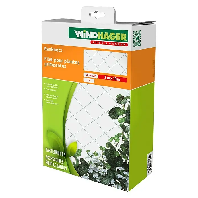 Windhager Rankhilfe - 10 x 2 m, Kunststoff