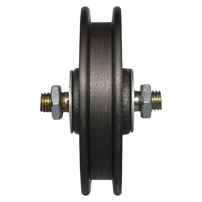 HBS Betz Schiebetorrolle - Traglast: 30 kg, Durchmesser: 60 mm - Detailaufnahme
