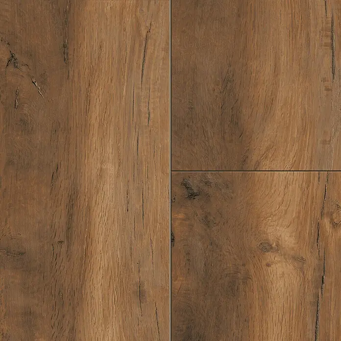 LOGOCLIC Vinto Laminat - 1.285 x 192 x 10 mm, Rustikalni pod - Detaljan prikaz