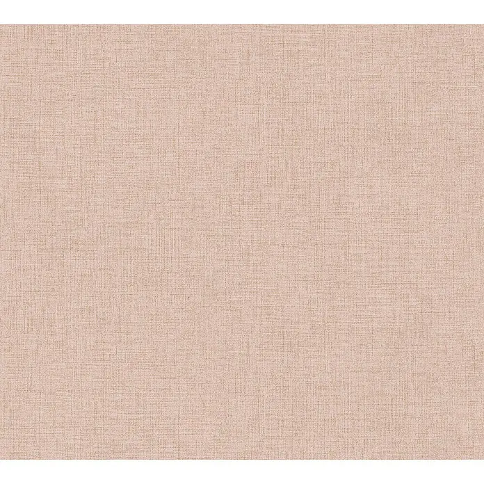 AS Creation New Walls Vliestapete Textil - Rosé, Uni, 10,05 x 0,53 m - Detailaufnahme