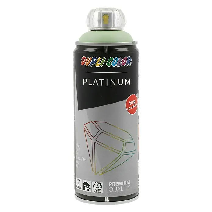 Dupli-Color Platinum Buntlack-Spray platinum RAL 6019 - Weißgrün, 400 ml, Seidenmatt - Vorderansicht