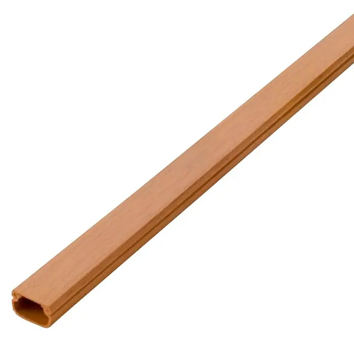 Inofix Canaleta para cables adhesiva - L x An x Al: 200 x 1,6 x 1 cm, Cerezo