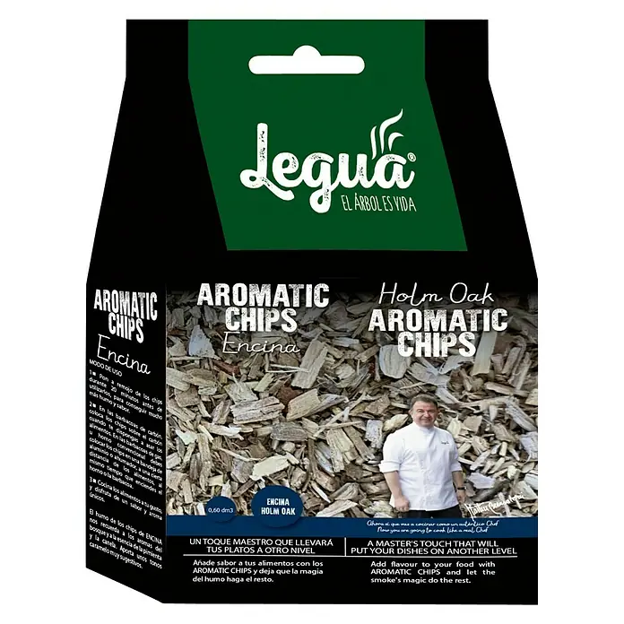Legua Chips ahumadores - Madera de encina