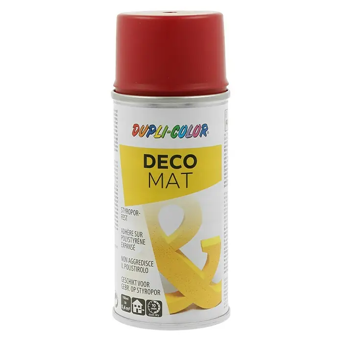 Dupli-Color Deco Mat Acryl-Lackspray RAL 3003 - Rubinrot, 150 ml, Matt - Vorderansicht