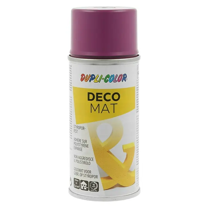 Dupli-Color Color Acryl-Lackspray Deco Matt RAL 4006 - Purpur, 150 ml, Matt - Vorderansicht