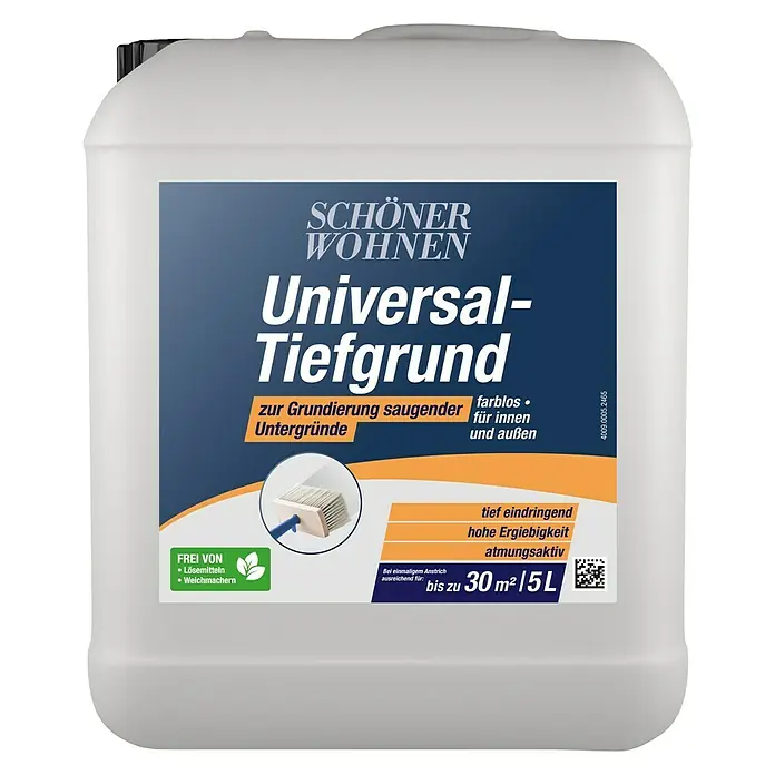 SCHÖNER WOHNEN-Farbe Universal-Tiefgrund - 5 l, Lösemittelfrei - Vorderansicht