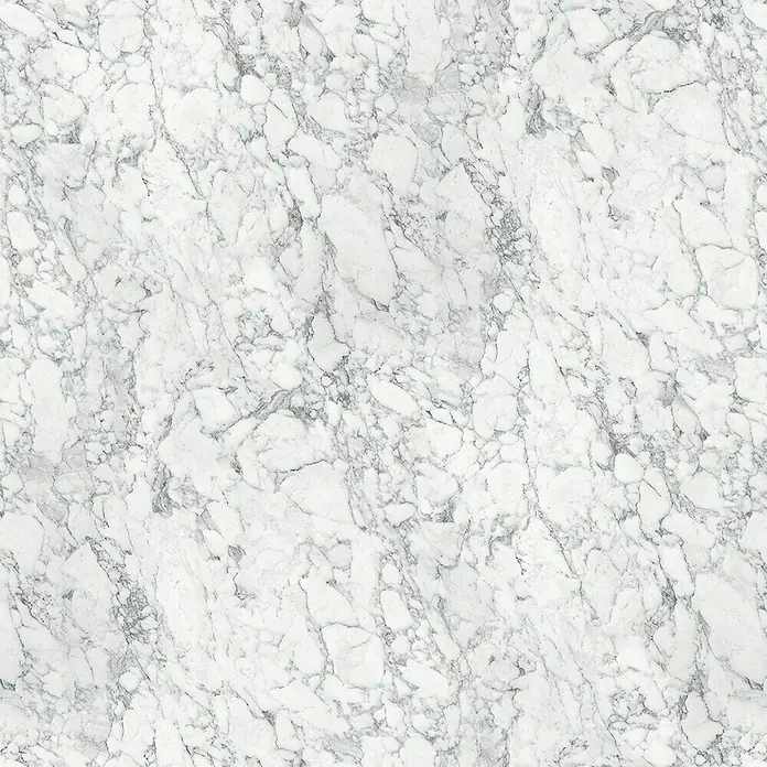 Resopal Kantenstreifen - Marmo Bianco, 72,5 x 2,6 cm - Ansicht von oben