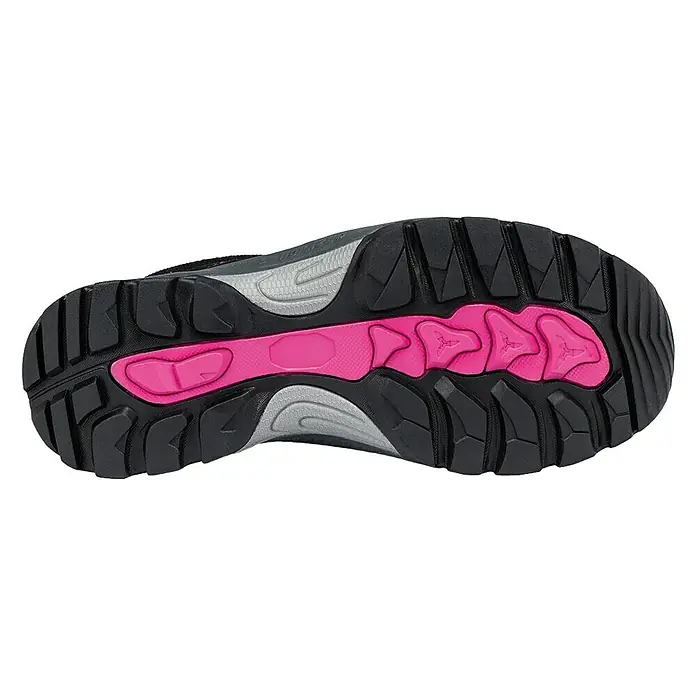 Kübler Pulse Damen-Sicherheitshalbschuh S3 - Farbe: Schwarz/Pink, Schuhgröße: 41, S3 - Ansicht von unten