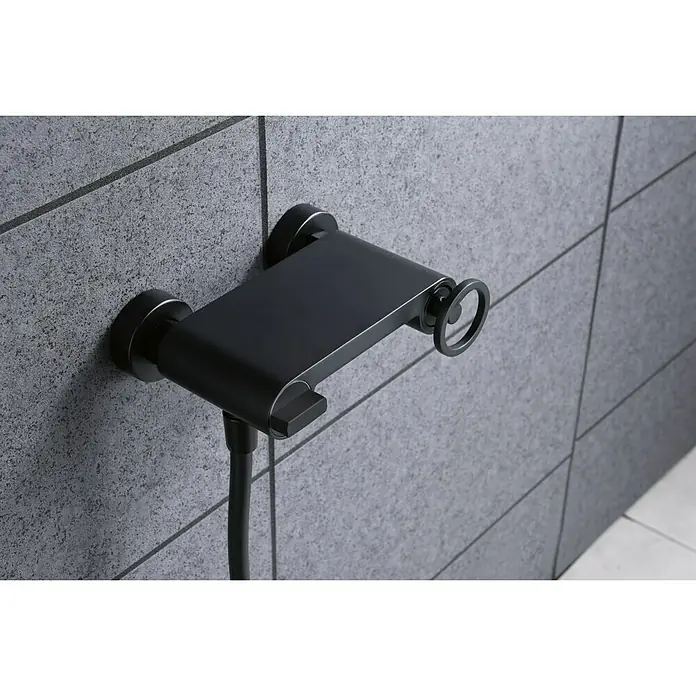 Imex Olimpo Grifo de ducha - Negro, Mate