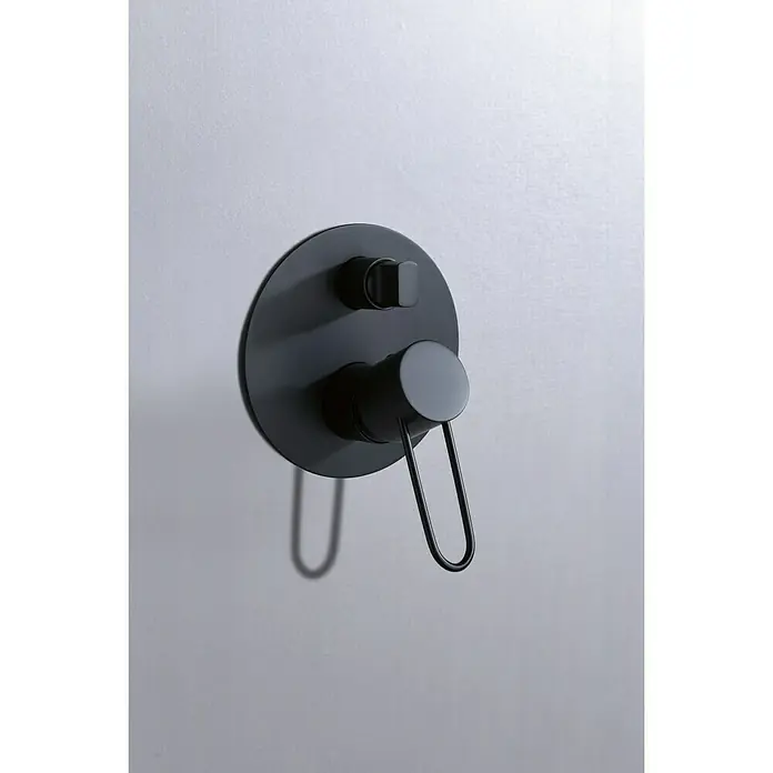 Imex Milos Conjunto de ducha empotrado - Negro