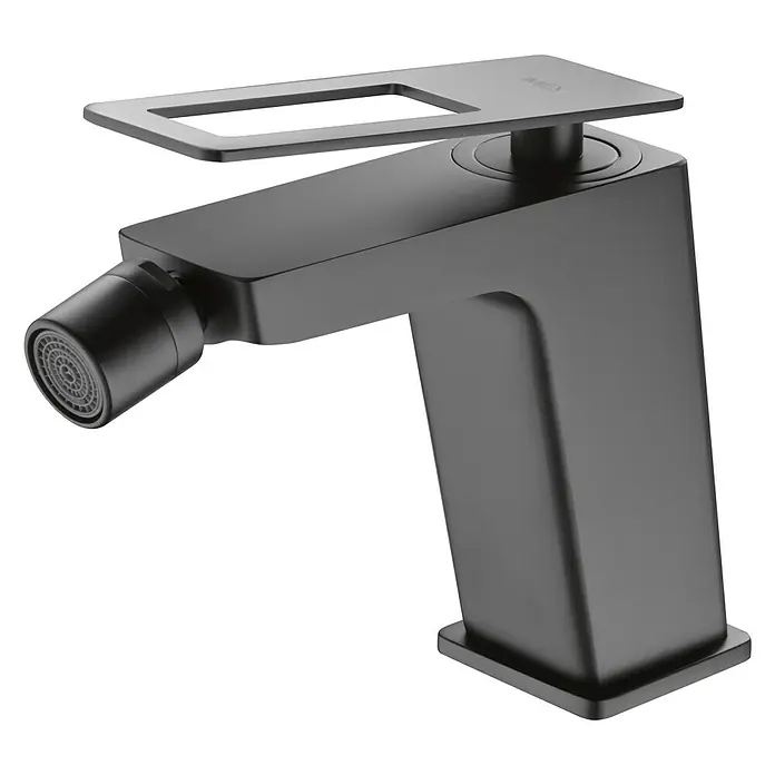 Imex Suecia Grifo monomando de bidé - Negro, Mate