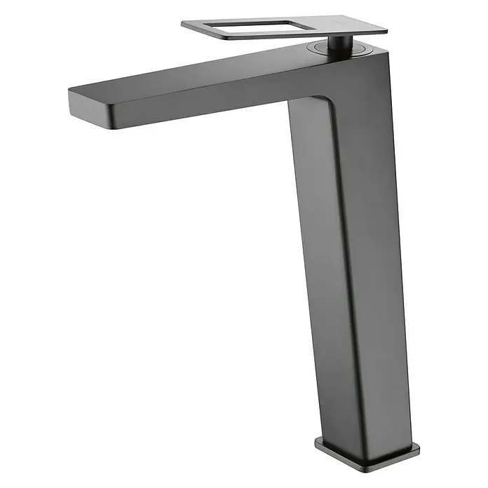 Imex Suecia Grifo de lavabo alto - Negro