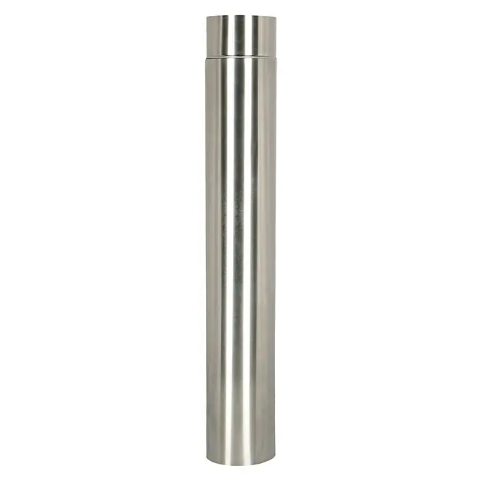 Buschbeck Grillrohrverlängerung - Silber, Durchmesser: 18 cm, Passend für: Buschbeck Gartenkamin Auckland