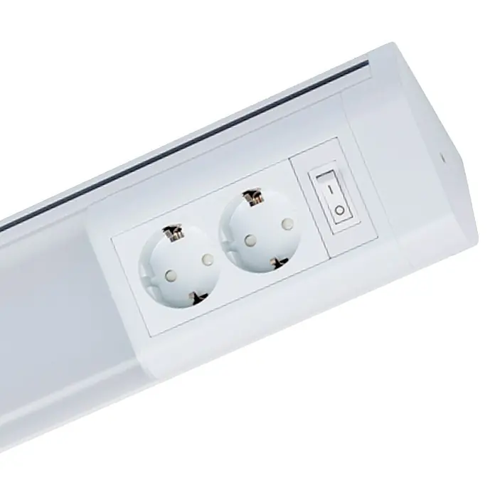 Müller-Licht LED-Unterbauleuchte Melo Plug - 15 W, Länge: 76,2 cm, Weiß