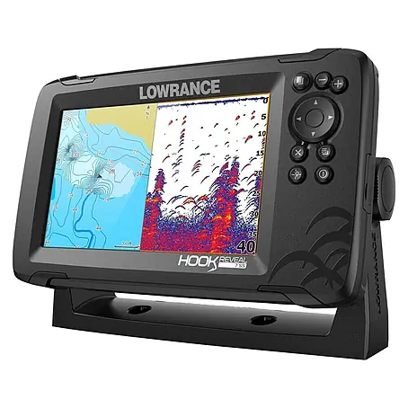 Lowrance  Fishfinder Hook Reveal 7  Splitshot