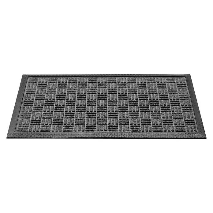 Outdoormatte Supreme - Riffelblechoptik, Anthrazit, 40 x 60 cm - Vorderansicht