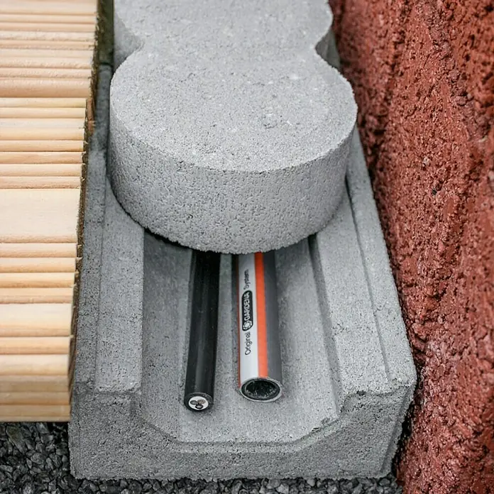 Kameni kanal za kabel - 20 x 12,2 x 5,9 cm, Beton
