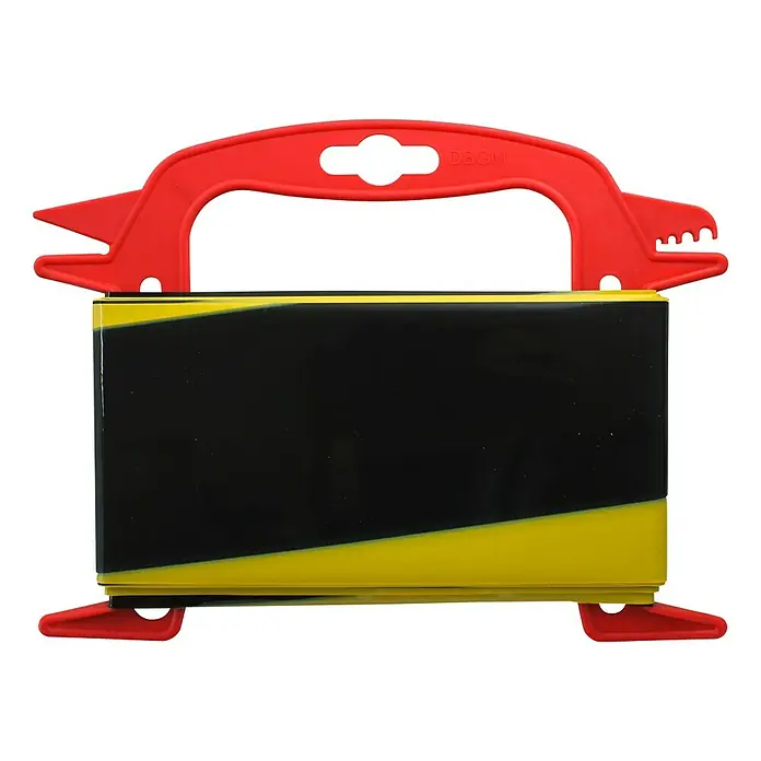 Stabilit Traka za označavanje - 25 m x 80 mm, Žuta-crna - Pogled sprijeda