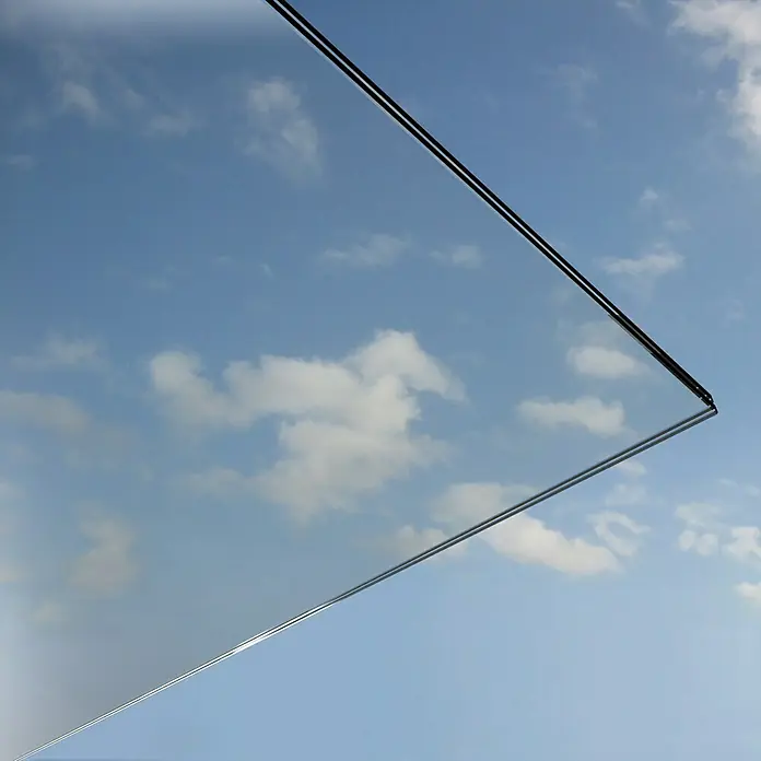 Solid Elements Staklo za nadstrešnicu Loop/Wing - 1.500 x 750 mm, Prozirno staklo - Detaljan prikaz