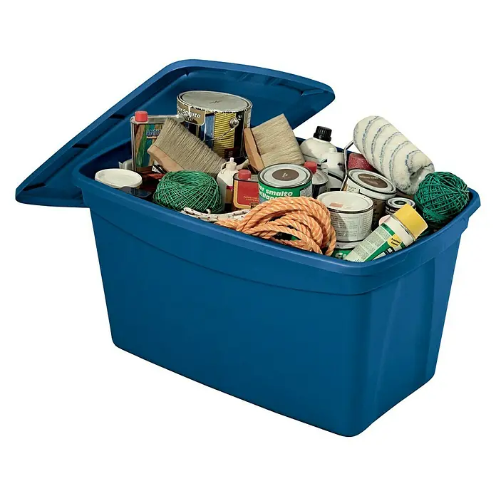 Terry Aufbewahrungsbox - L x B x H: 60 x 47 x 40 cm, Kunststoff - Vorderansicht