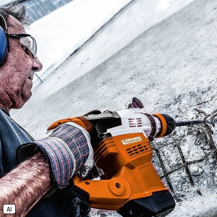Toolson Bohrhammer PRO-HM 9 MAX - 1.050 W, 0 U/min - 500 U/min, Einzelschlagstärke: 9 J