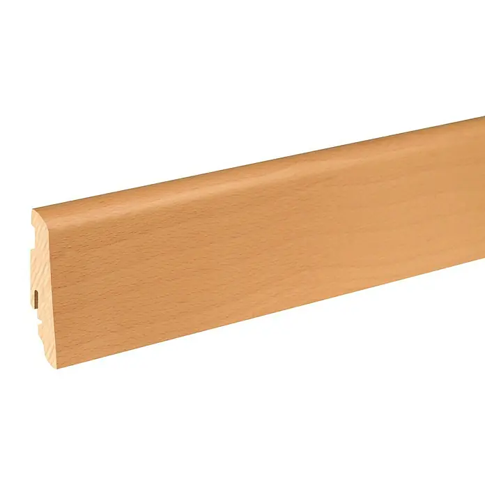 Profiles and more Kutne furnir lajsne SU60L bukva prešana - 2,5 m x 19 mm x 58 mm, Ravni oblik - Pogled s lijeve strane