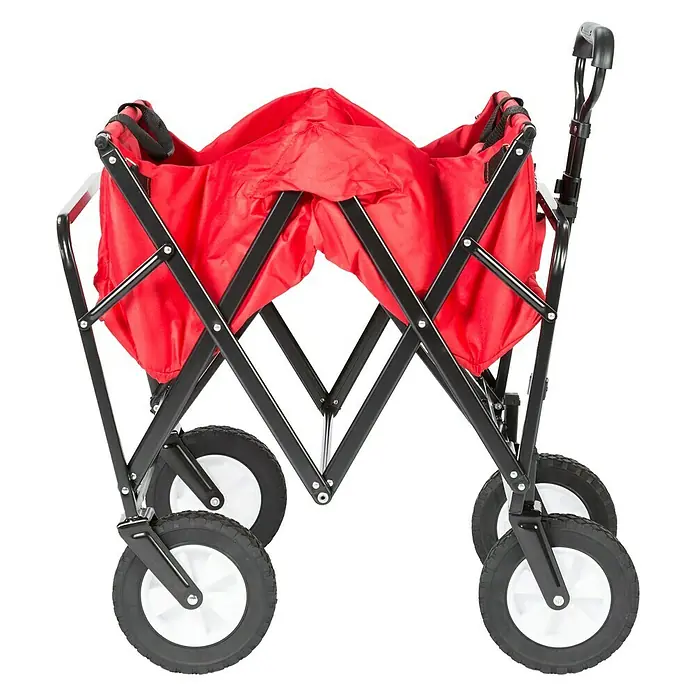 Sklopiva kolica Beach Waggon - 89 x 51,5 x 57,5 cm, Opteretivost: 60 kg, Može se saviti - Pogled sprijeda