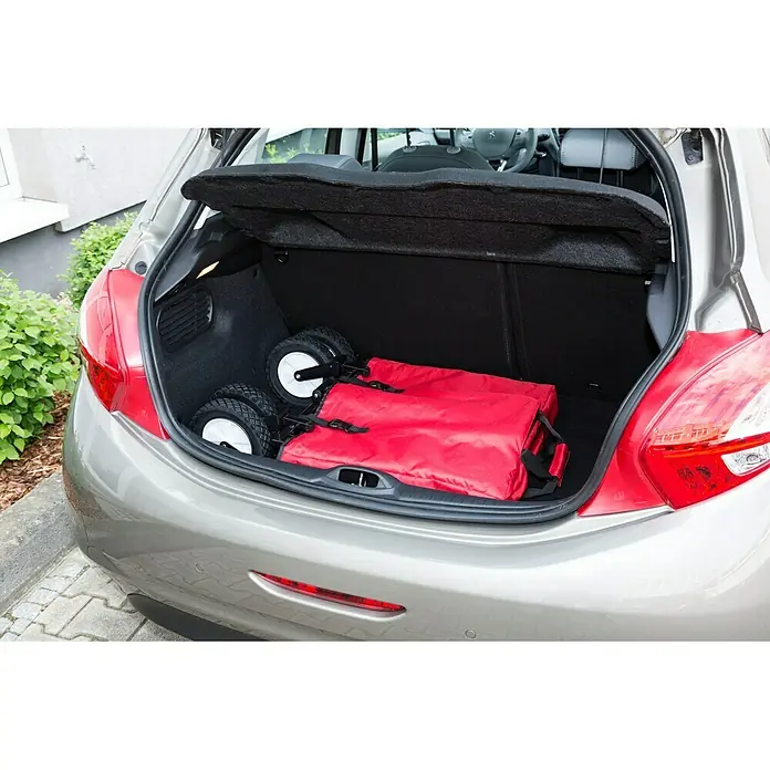 Sklopiva kolica Beach Waggon - 89 x 51,5 x 57,5 cm, Opteretivost: 60 kg, Može se saviti - Pogled sprijeda