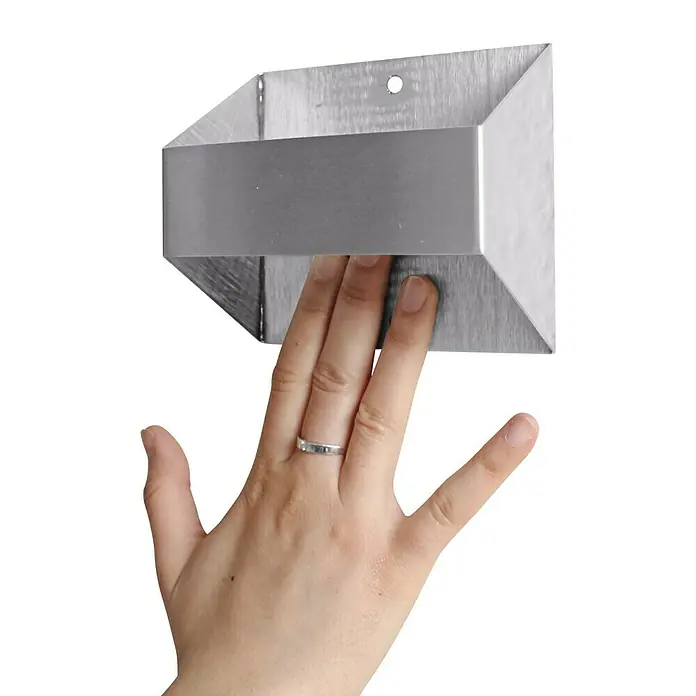 Lutec Aplique solar para exterior con sensor - Detector de movimiento, Blanco neutro, IP44