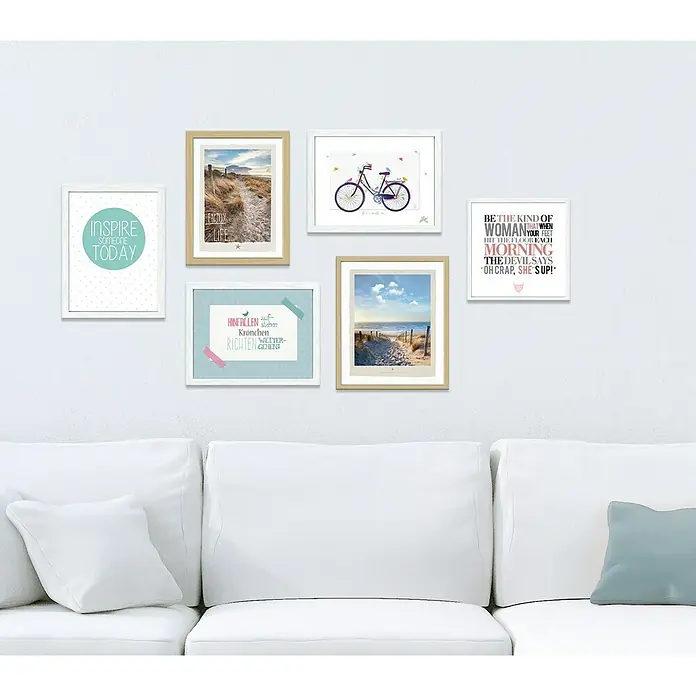 Slika Framed-Art Scandic-Living - Š x V: 55 x 55 cm - Živopisni prikaz