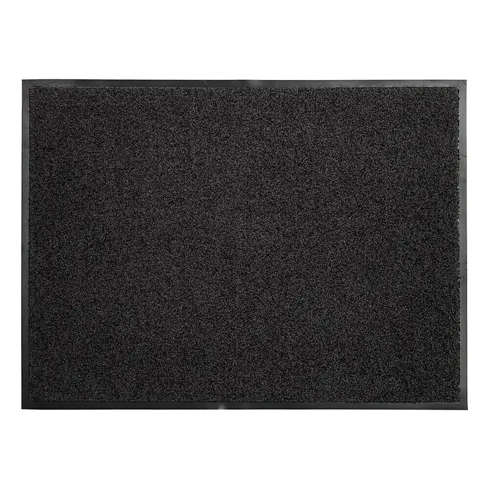 Astra Schmutzfangmatte Proper Tex - Uni, Schwarz, 60 x 180 cm, Material Nutzschicht: 100 % Polyamid - Ansicht von oben