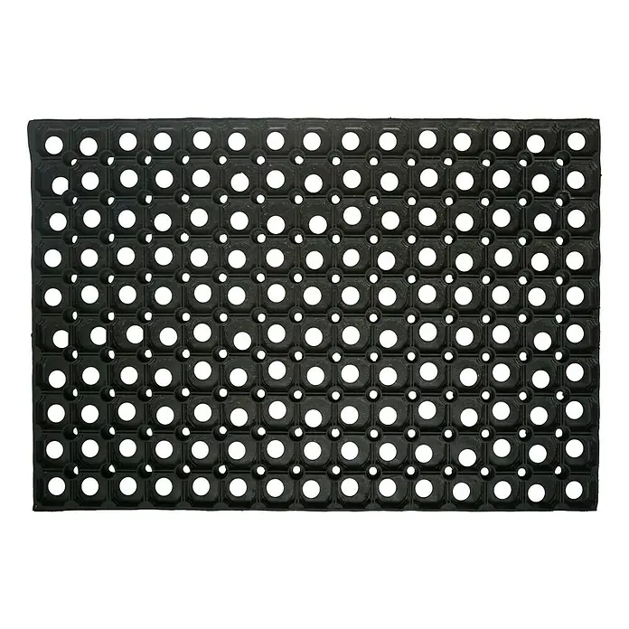 Astra Gummimatte Quadro Light - Schwarz, 40 x 60 cm - Ansicht von oben