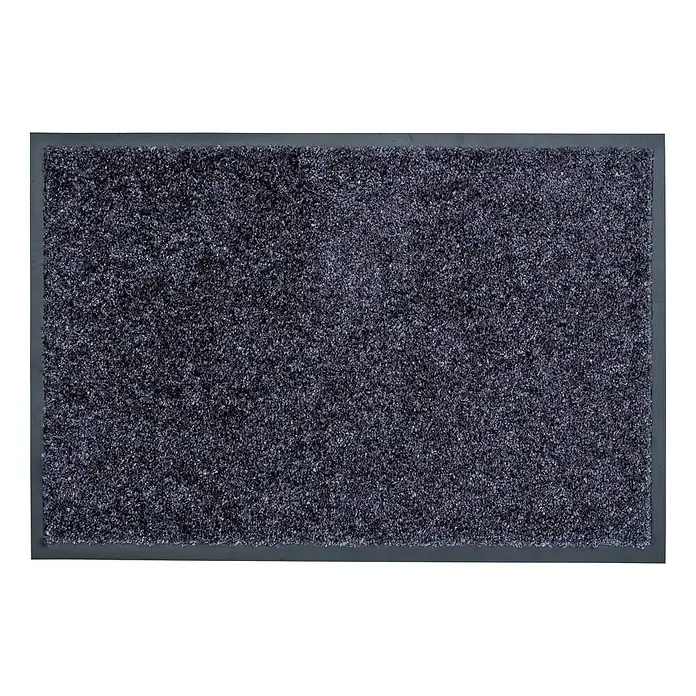 Astra Schmutzfangmatte Diamant - Uni, Dunkelgrau, 40 x 60 cm, Material Nutzschicht: 100 % Polyamid - Ansicht von oben
