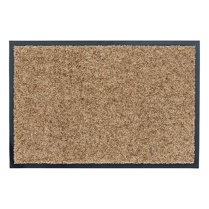 Astra Schmutzfangmatte Diamant - Uni, Sand, 40 x 60 cm, Material Nutzschicht: 100 % Polyamid - Ansicht von oben