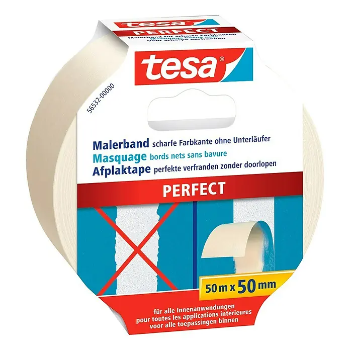 Tesa Malerband Perfect - 50 m x 50 mm