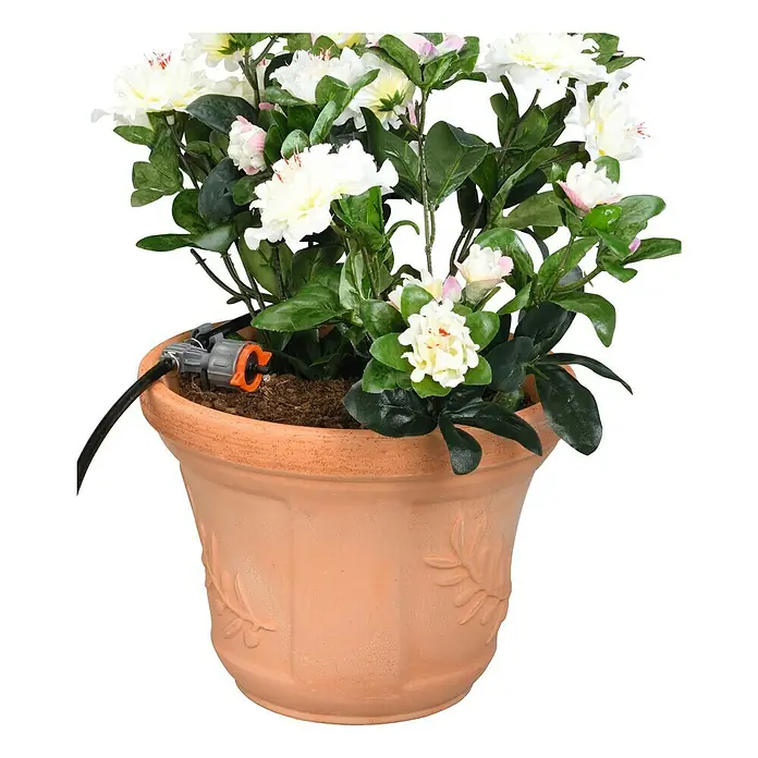 Gardena Micro-Drip Podesiva kapaljka za navodnjavanje biljaka - 5 Kom., Prikladno za: Navodnjavanje po redovima - Proizvod u upotrebi