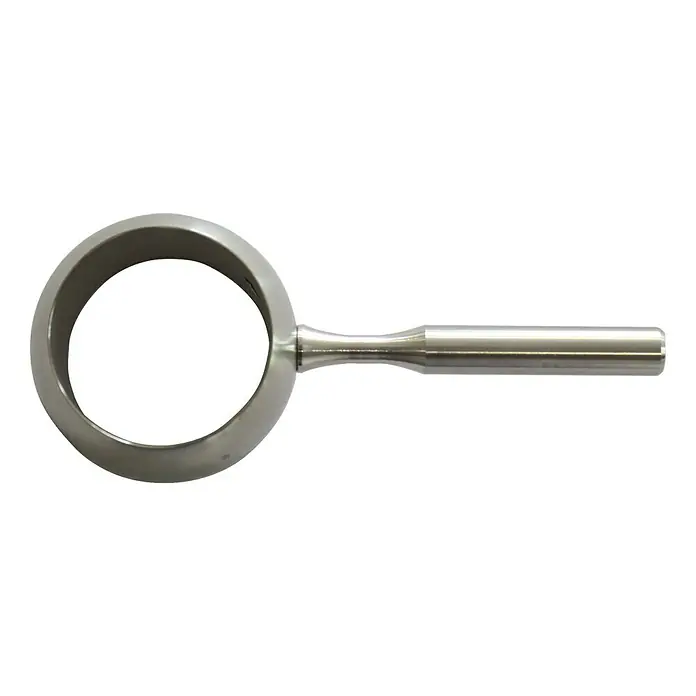 Treba Frewa Kugelring E5 - Edelstahl V2A, Gewinde: M8, Mit Biegestift - Ansicht von oben