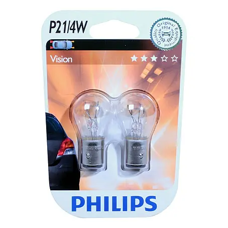 Philips Vision Rem- en achterlichtlampen P21/4W
