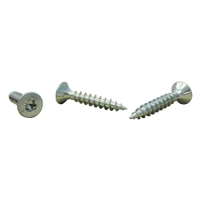 Sarei Rinnenträgerschraube - Durchmesser: 6 mm, Länge: 30 mm, Stahl, Verzinkt - Vorderansicht