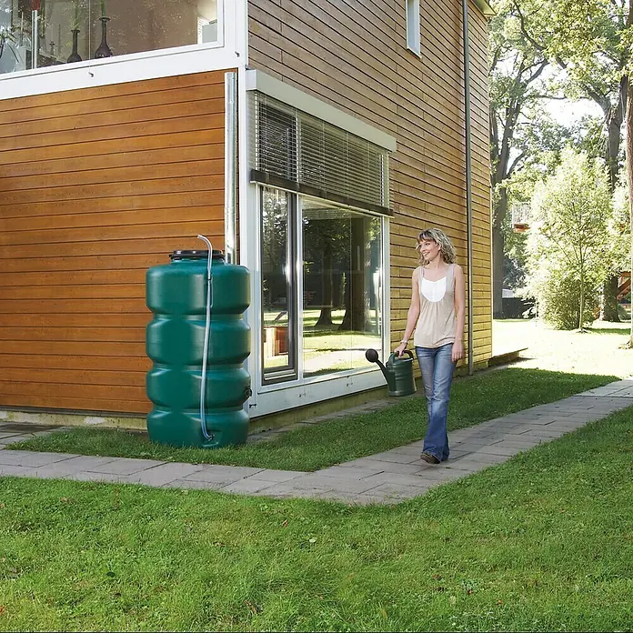 Garantia Basic Line Gartentank - Grün, 750 l - Anwendungsbeispiel