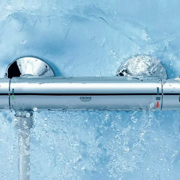 Grohe Grohtherm 800 Mješalica za tuš s termostatom - Krom, Sjaj - Živopisni prikaz